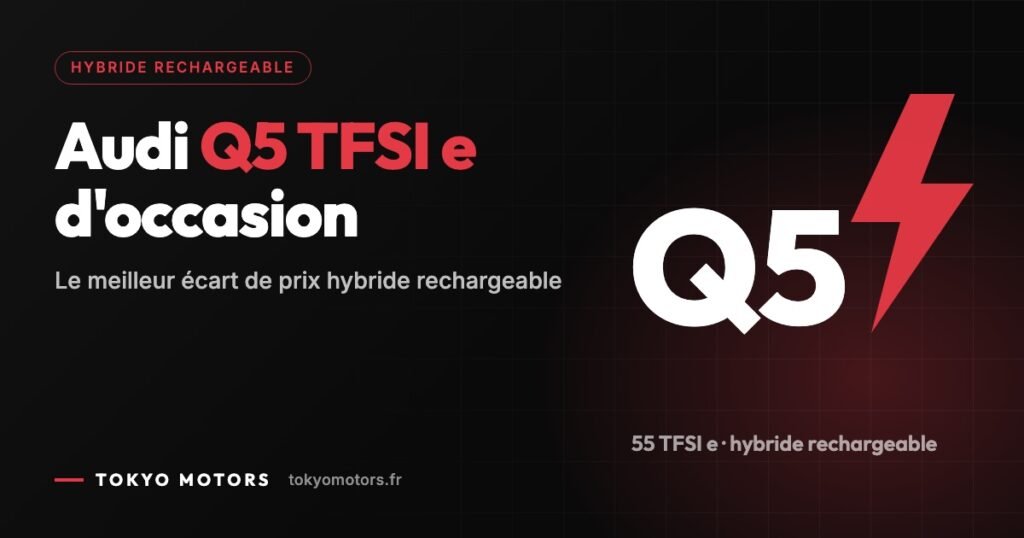 Audi Q5 55 TFSI e d’occasion en Allemagne : le meilleur écart de prix hybride rechargeable en 2026