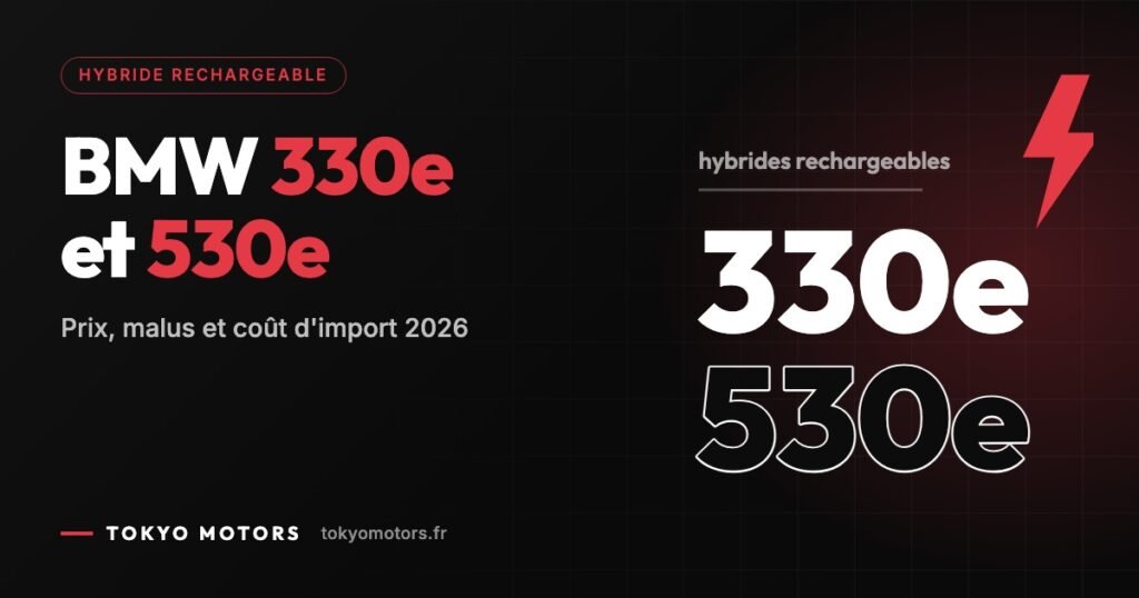 BMW 330e et 530e d’occasion en Allemagne : prix, malus et coût d’import 2026