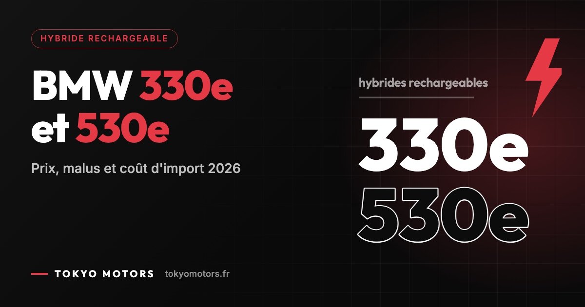 BMW 330e et 530e hybrides rechargeables d'occasion en Allemagne