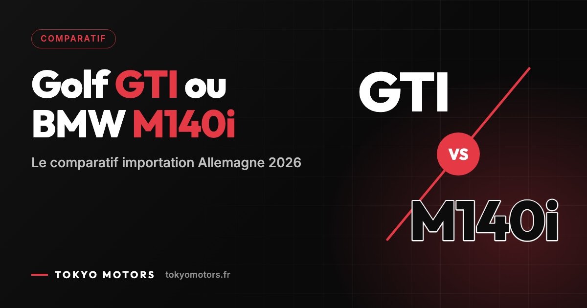Comparatif Volkswagen Golf GTI contre BMW M140i à l'importation